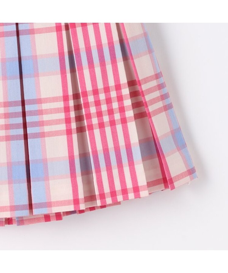 ケイト・スペード ニューヨーク キッズ(kate spade NEW YORK)のトドラー チェックプリーツスカート8