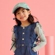 ケイト・スペード ニューヨーク キッズ(kate spade NEW YORK)のトドラー ボウカットアウトカットソー グリーン(025)