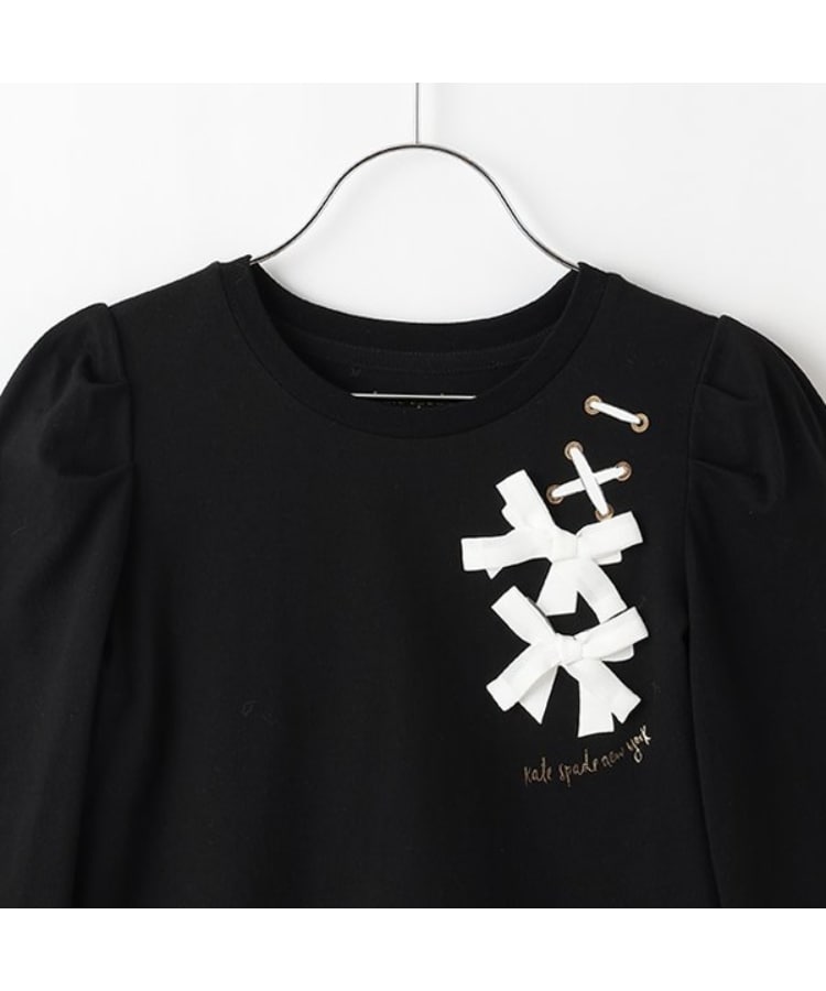 ケイト・スペード ニューヨーク キッズ(kate spade NEW YORK)のガールズ ボウ長袖Tシャツ2
