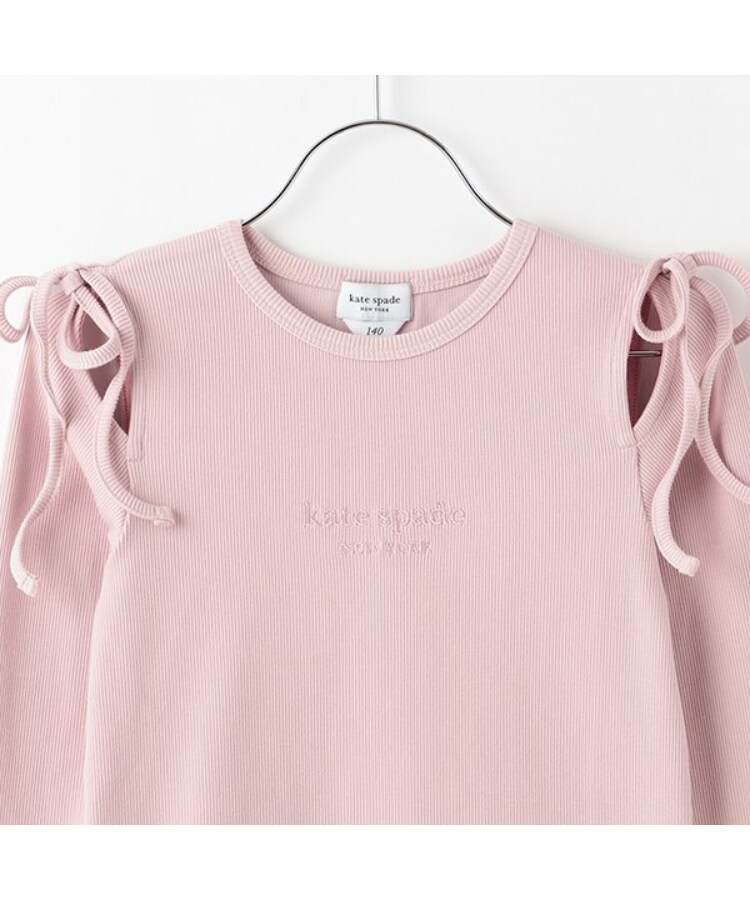 ケイト・スペード ニューヨーク キッズ(kate spade NEW YORK)のガールズ ボウカットアウトカットソー2