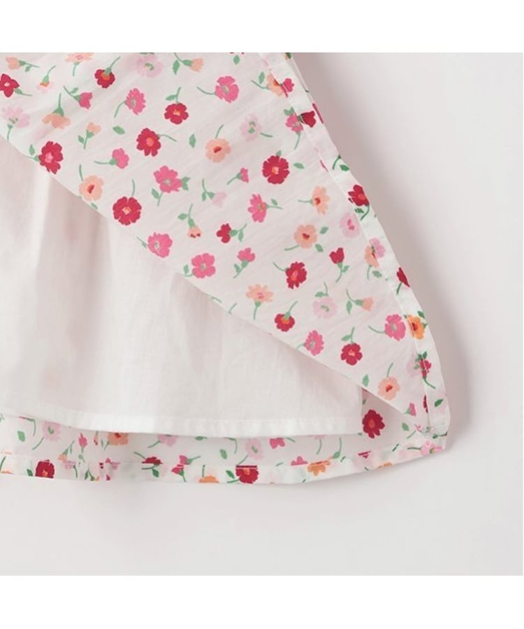 ケイト・スペード ニューヨーク キッズ(kate spade NEW YORK)のフラワードッキングワンピース9