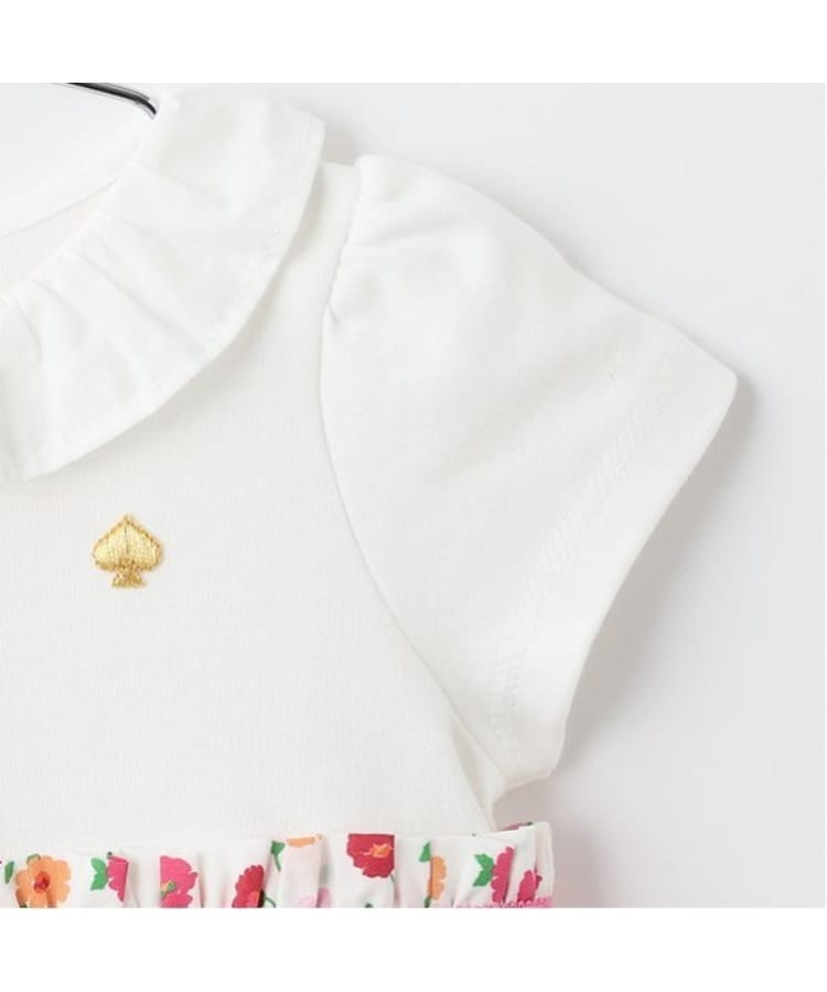 ケイト・スペード ニューヨーク キッズ(kate spade NEW YORK)のフラワーショートオール5