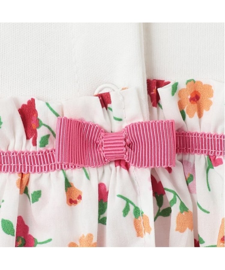 ケイト・スペード ニューヨーク キッズ(kate spade NEW YORK)のフラワーショートオール6