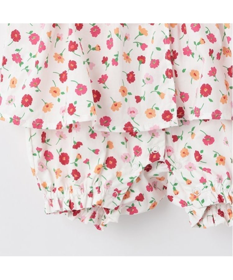ケイト・スペード ニューヨーク キッズ(kate spade NEW YORK)のフラワーショートオール7