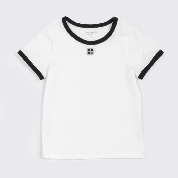 ケイト・スペード ニューヨーク キッズ(kate spade NEW YORK)の【人気商品再入荷】【直営店で取り扱い無し】トドラー ノエルTシャツ Ｔシャツ