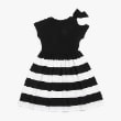 ケイト・スペード ニューヨーク キッズ(kate spade NEW YORK)の【人気商品再入荷】【直営店で取り扱い無し】ガールズ ボウストライプワンピース1