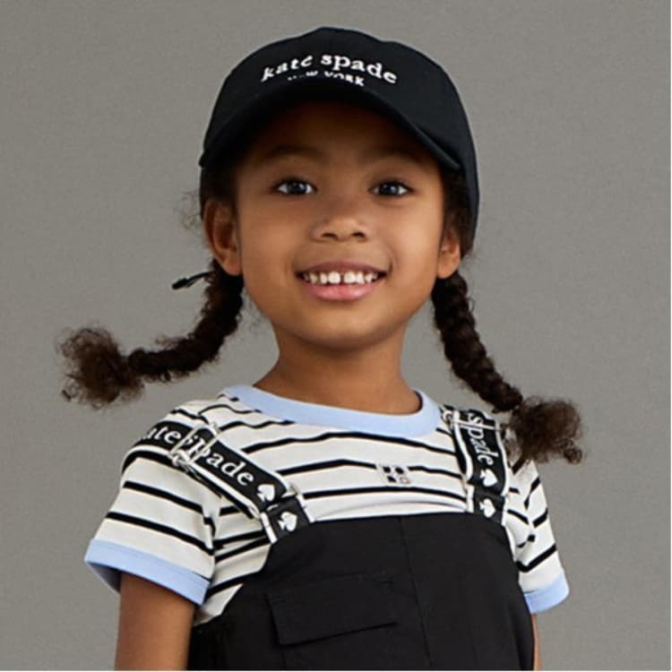 ケイト・スペード ニューヨーク キッズ(kate spade NEW YORK)のトドラー ストライプTシャツ Ｔシャツ