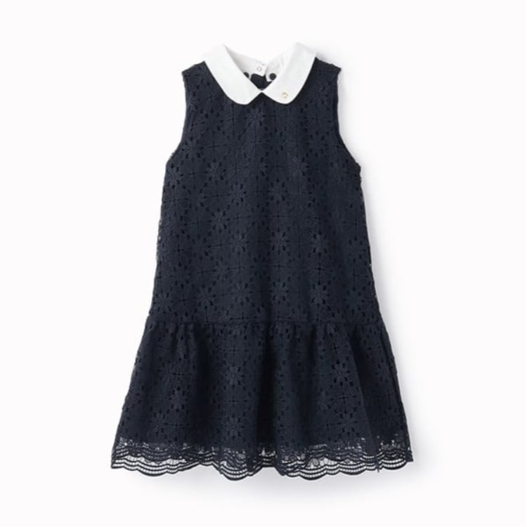ケイト・スペード ニューヨーク キッズ(kate spade NEW YORK)のトドラー スペードフラワーレースワンピース その他