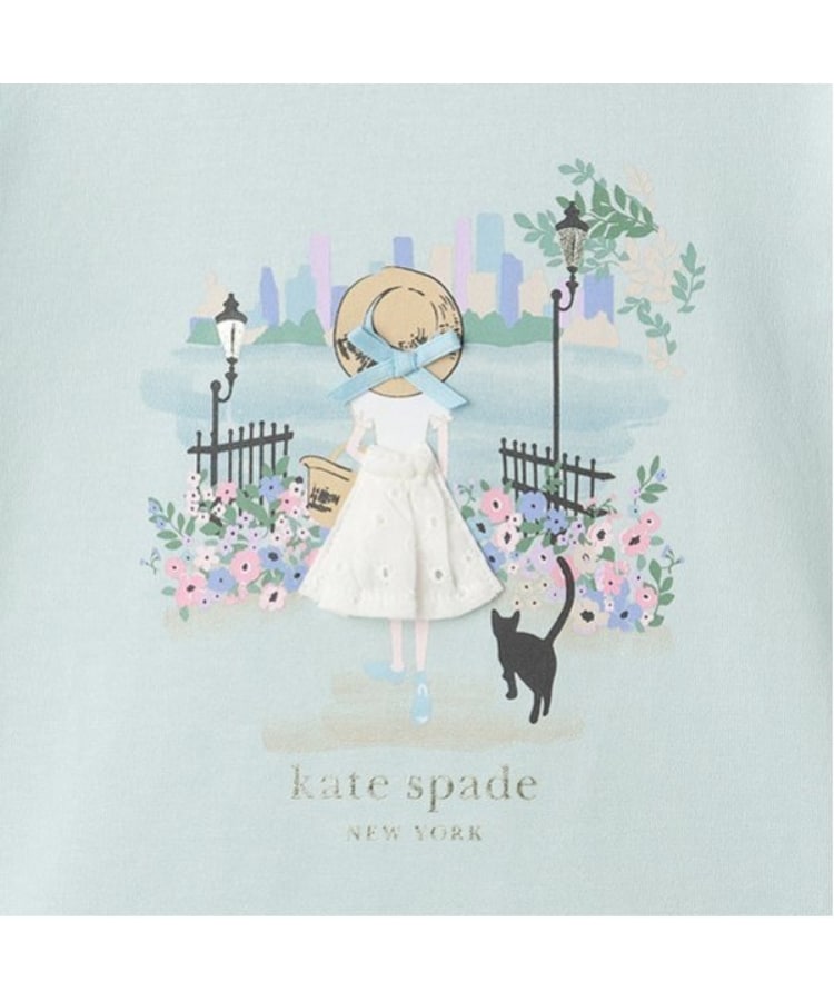 ケイト・スペード ニューヨーク キッズ(kate spade NEW YORK)のトドラー ガーデンガールTシャツ4