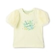 ケイト・スペード ニューヨーク キッズ(kate spade NEW YORK)のトドラー フローラルガーデンTシャツ ライトイエロー(130)