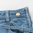 ケイト・スペード ニューヨーク キッズ(kate spade NEW YORK)のガールズ ハートポケットデニムスカート4
