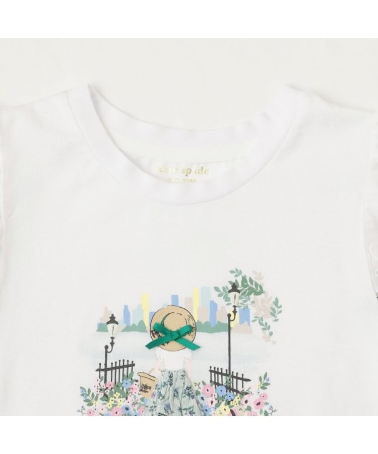 ケイト・スペード ニューヨーク キッズ(kate spade NEW YORK)のガールズ ガーデンガールTシャツ2
