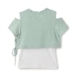 ケイト・スペード ニューヨーク キッズ(kate spade NEW YORK)のガールズ ロゴTシャツ&キャミソールセット1