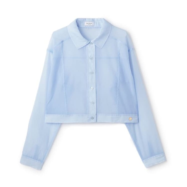 ケイト・スペード ニューヨーク キッズ(kate spade NEW YORK)のガールズ シアーシャツ シャツ・ブラウス