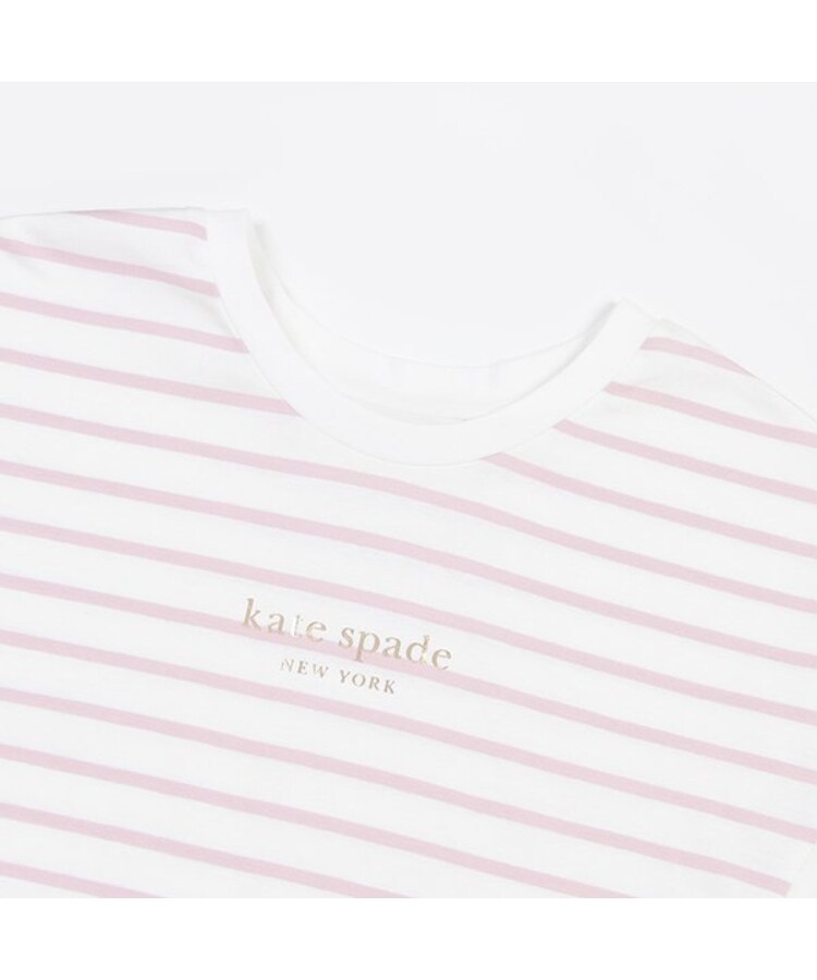 ケイト・スペード ニューヨーク キッズ(kate spade NEW YORK)の【人気商品再入荷】【直営店で取り扱い無し】ガールズ ストライプTシャツ2