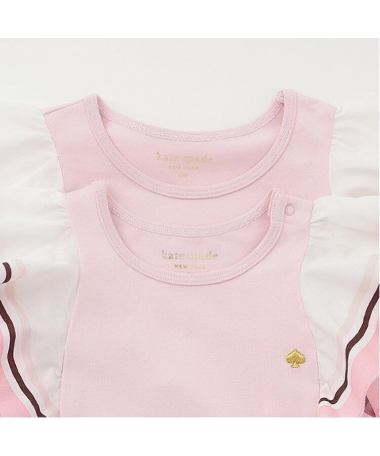 ケイト・スペード ニューヨーク キッズ(kate spade NEW YORK)のトドラー ラッフルスリーブTシャツ5