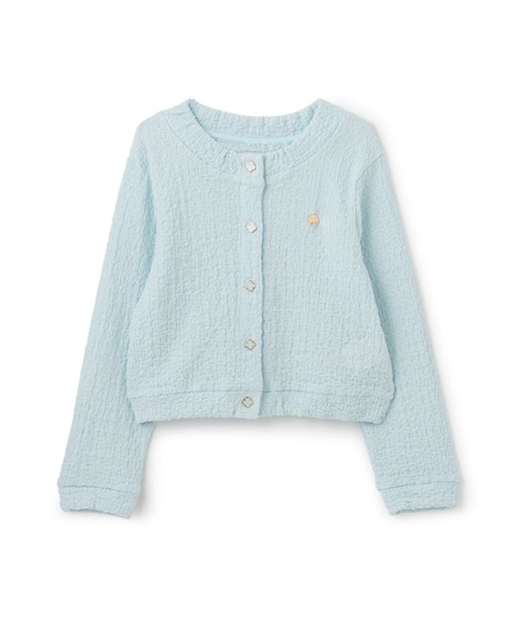 ケイト・スペード ニューヨーク キッズ(kate spade NEW YORK)のトドラー カットカーディガン サックスブルー(090)