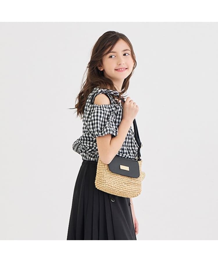 ケイト・スペード ニューヨーク キッズ(kate spade NEW YORK)のガールズ ギンガムブラウス&キャミソールセット16