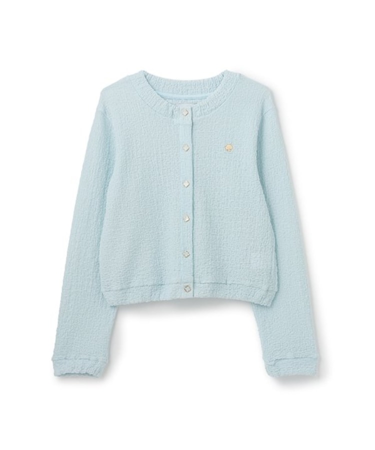ケイト・スペード ニューヨーク キッズ(kate spade NEW YORK)のガールズ カットカーディガン サックスブルー(090)