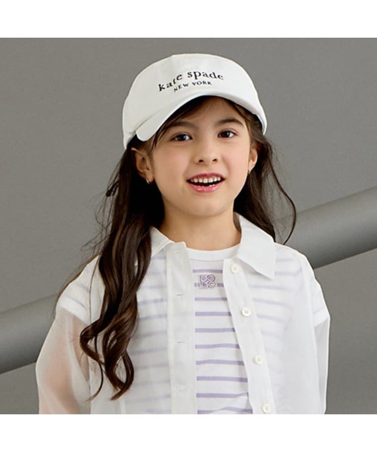 ケイト・スペード ニューヨーク キッズ(kate spade NEW YORK)のロゴキャップ4