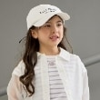 ケイト・スペード ニューヨーク キッズ(kate spade NEW YORK)のロゴキャップ オフホワイト(003)