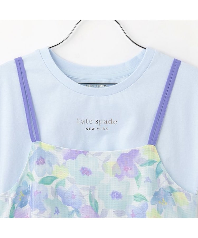 ケイト・スペード ニューヨーク キッズ(kate spade NEW YORK)のガールズ ガーデンキャミワンピース&Tシャツセット3
