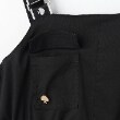 ケイト・スペード ニューヨーク キッズ(kate spade NEW YORK)のガールズ ロゴベルトジャンパースカート4