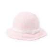 ケイト・スペード ニューヨーク キッズ(kate spade NEW YORK)のアイレットレースハット ピンク(071)