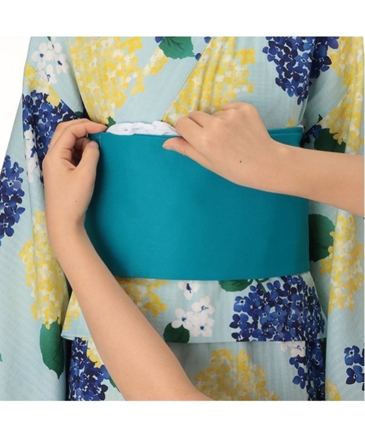 ケイト・スペード ニューヨーク キッズ(kate spade NEW YORK)のガールズ ペインタリーハイドレンジア浴衣13