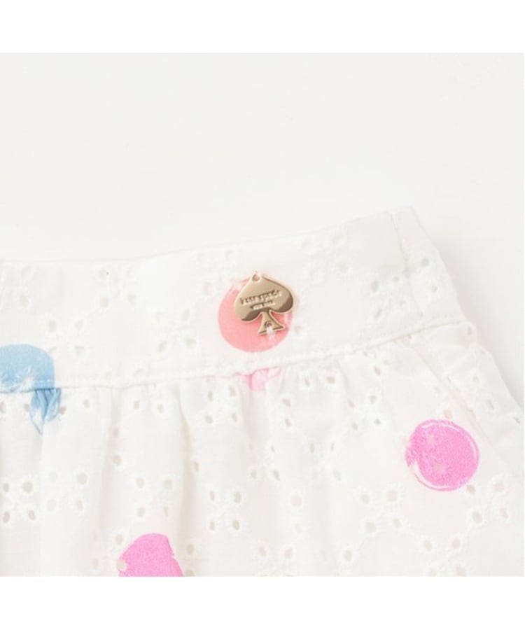 ケイト・スペード ニューヨーク キッズ(kate spade NEW YORK)のトドラー ウォーターカラードットスカート4