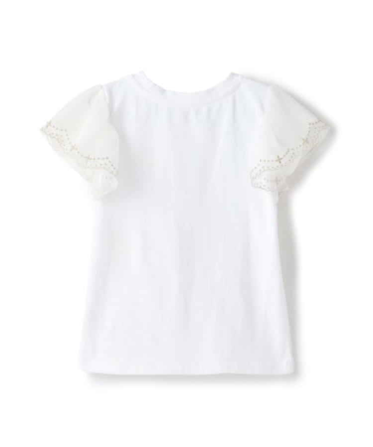 ケイト・スペード ニューヨーク キッズ(kate spade NEW YORK)のトドラー チュールスリーブTシャツ1
