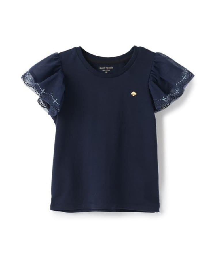 ケイト・スペード ニューヨーク キッズ(kate spade NEW YORK)のトドラー チュールスリーブTシャツ9