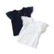 ケイト・スペード ニューヨーク キッズ(kate spade NEW YORK)のトドラー チュールスリーブTシャツ7