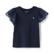 ケイト・スペード ニューヨーク キッズ(kate spade NEW YORK)のトドラー チュールスリーブTシャツ9
