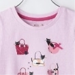 ケイト・スペード ニューヨーク キッズ(kate spade NEW YORK)のトドラー ノーティーキャットTシャツ2