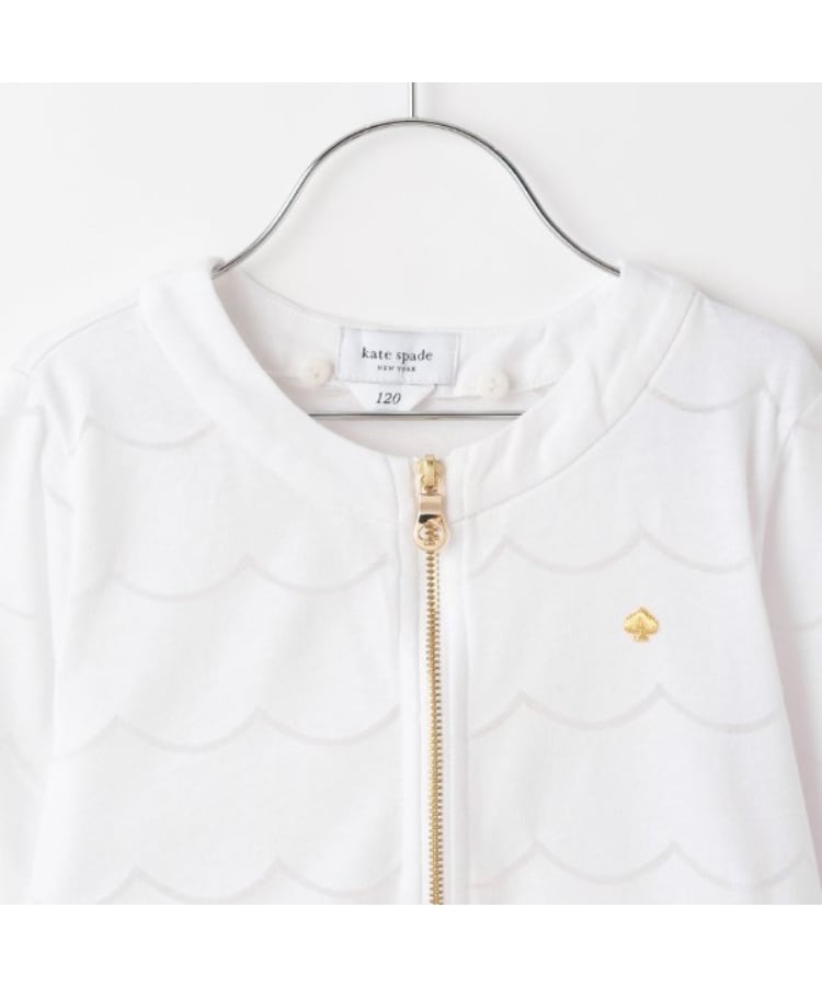 ケイト・スペード ニューヨーク キッズ(kate spade NEW YORK)のトドラー スカラップオパールパーカ4
