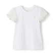 ケイト・スペード ニューヨーク キッズ(kate spade NEW YORK)のガールズ チュールスリーブTシャツ オフホワイト(003)