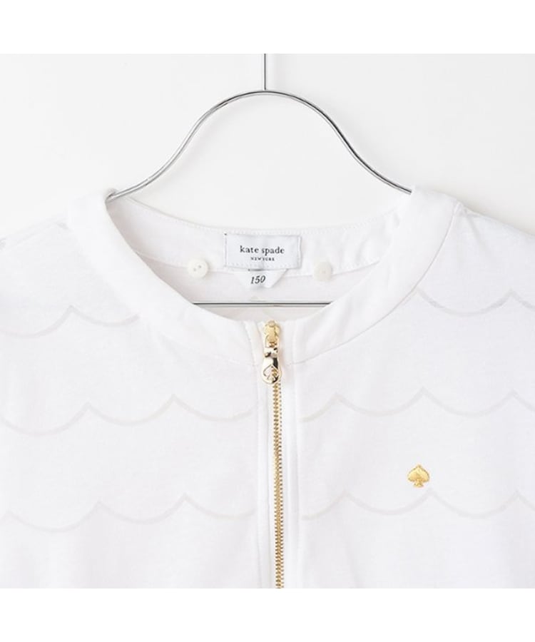 ケイト・スペード ニューヨーク キッズ(kate spade NEW YORK)のガールズ スカラップオパールパーカ4