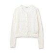 ケイト・スペード ニューヨーク キッズ(kate spade NEW YORK)のガールズ アイレットカーディガン オフホワイト(003)