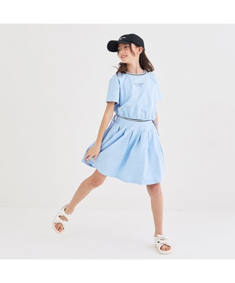 ケイト・スペード ニューヨーク キッズ(kate spade NEW YORK)のガールズ クロップドTシャツ&スカートセット15