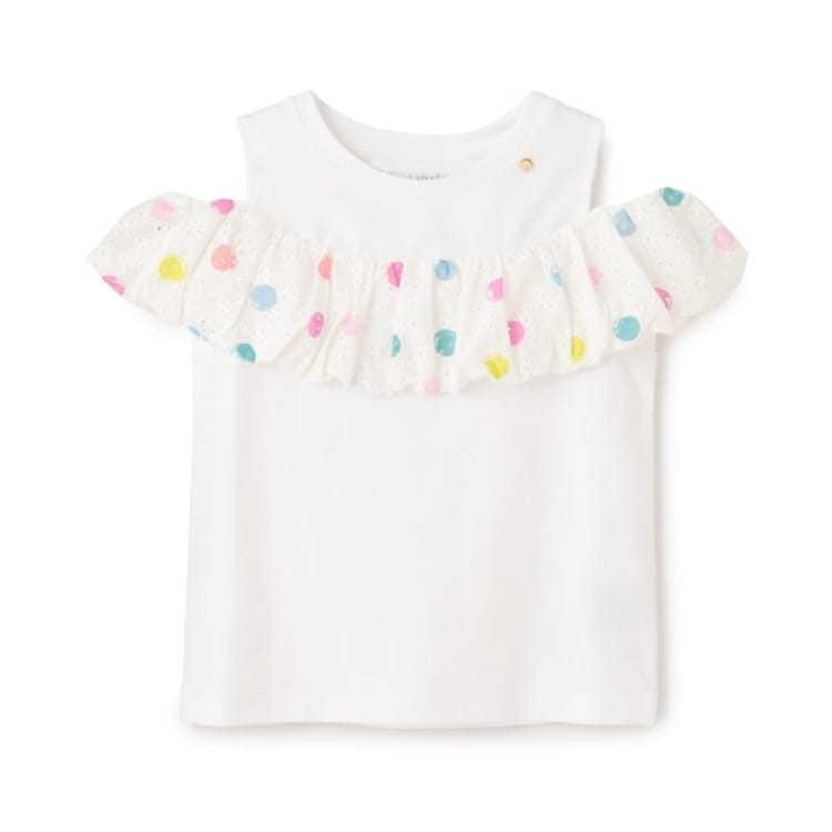ケイト・スペード ニューヨーク キッズ(kate spade NEW YORK)のトドラー ウォーターカラードットカットソー Ｔシャツ