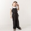 ケイト・スペード ニューヨーク キッズ(kate spade NEW YORK)のトドラー カットアウトサロペット ブラック(219)