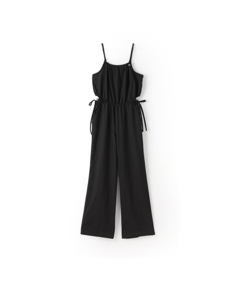 ケイト・スペード ニューヨーク キッズ(kate spade NEW YORK)のガールズ カットアウトサロペット ブラック(219)