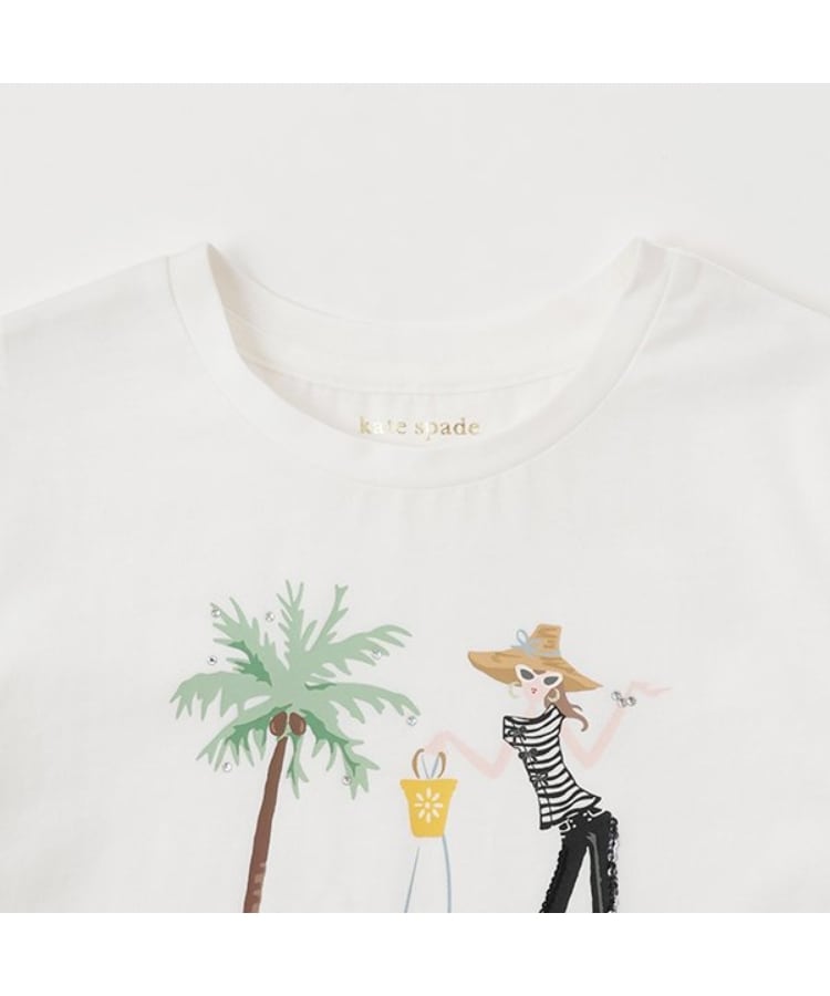 ケイト・スペード ニューヨーク キッズ(kate spade NEW YORK)のトドラー サマーガールTシャツ2
