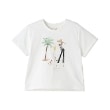 ケイト・スペード ニューヨーク キッズ(kate spade NEW YORK)のトドラー サマーガールTシャツ オフホワイト(003)