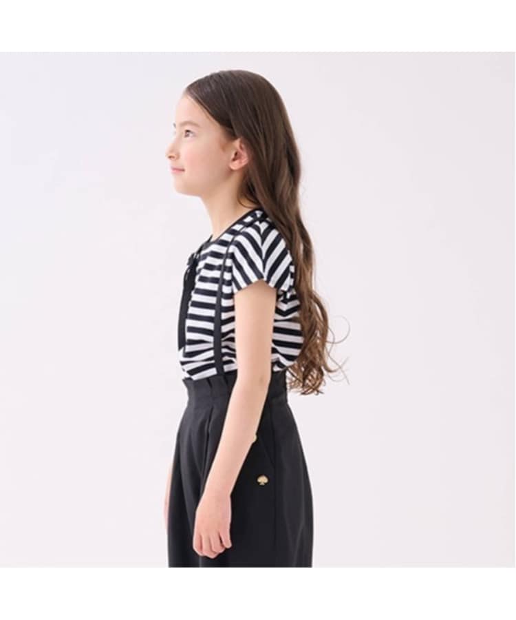 ケイト・スペード ニューヨーク キッズ(kate spade NEW YORK)のトドラー ストライプボウTシャツ7