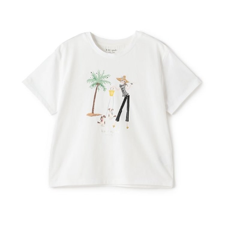 ケイト・スペード ニューヨーク キッズ(kate spade NEW YORK)のガールズ サマーガールTシャツ Ｔシャツ