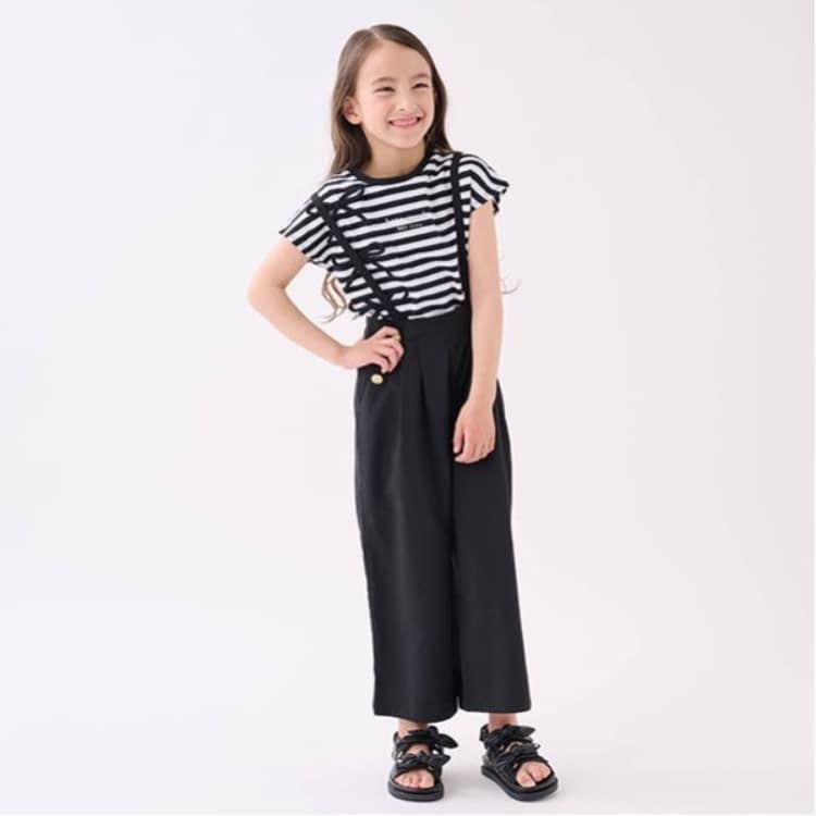 ケイト・スペード ニューヨーク キッズ(kate spade NEW YORK)のトドラー ダブルボタンサスペンダーつきパンツ その他