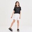 ケイト・スペード ニューヨーク キッズ(kate spade NEW YORK)のガールズ ダブルボタンショートパンツ オフホワイト(003)