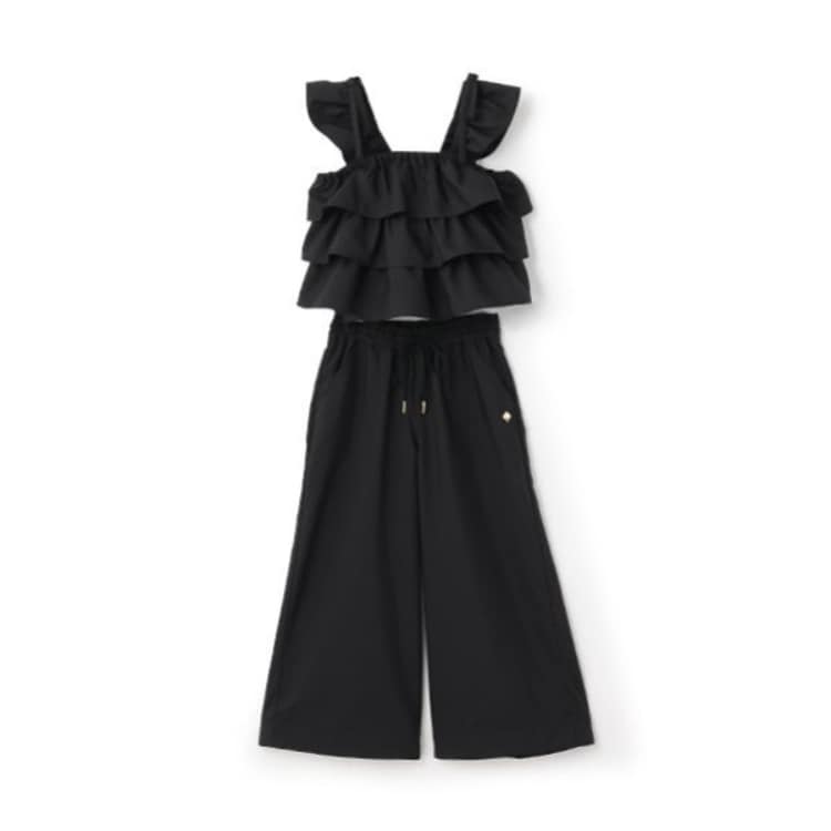 ケイト・スペード ニューヨーク キッズ(kate spade NEW YORK)のトドラー フリルトップス&パンツセット セットアップ